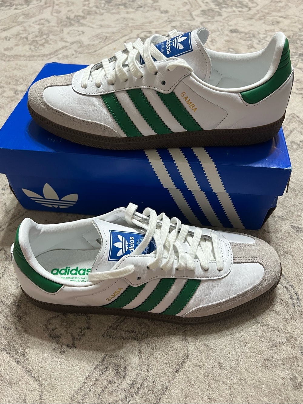 Adidas Samba OG White/Green